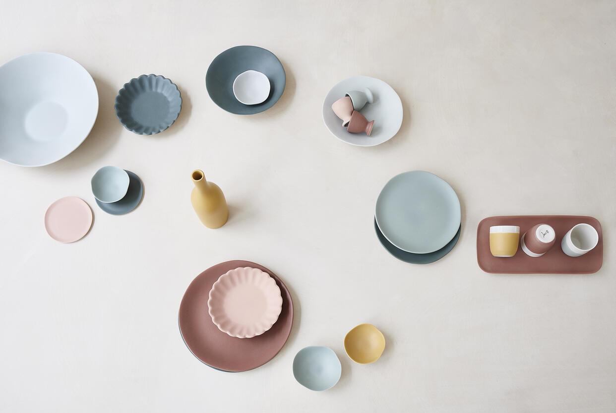 Plate L Maguelone Garden Turmeric