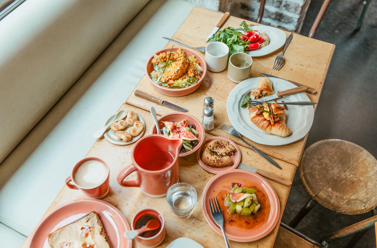 L Canteen Terracotta Plate