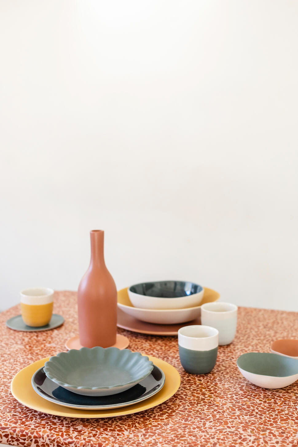 Assiette XXS Jardin de Maguelone Rhubarbe