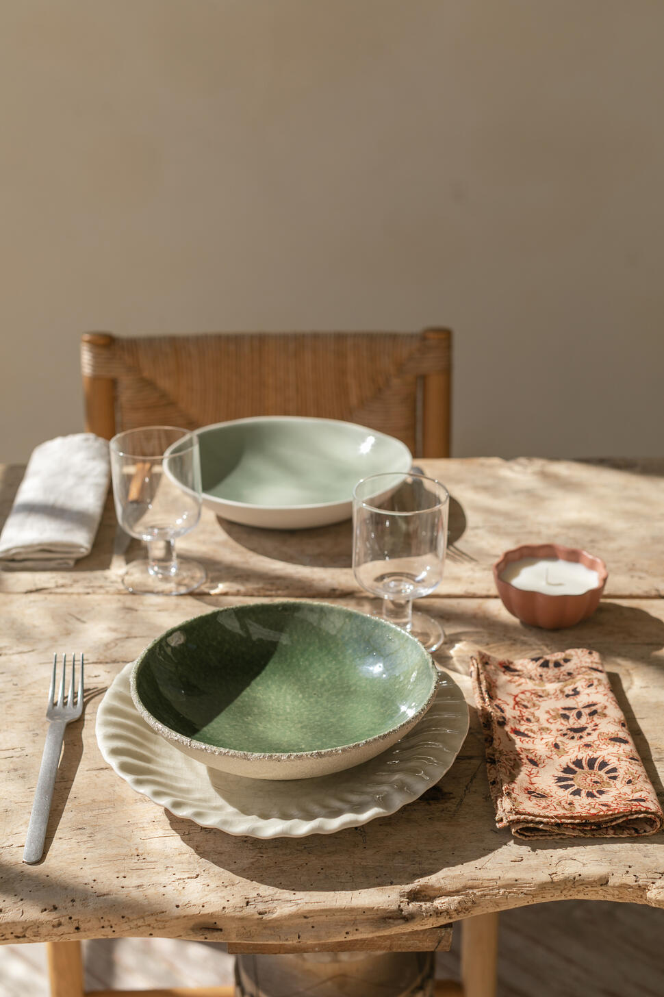 Assiette Creuse S Garrigue Thym