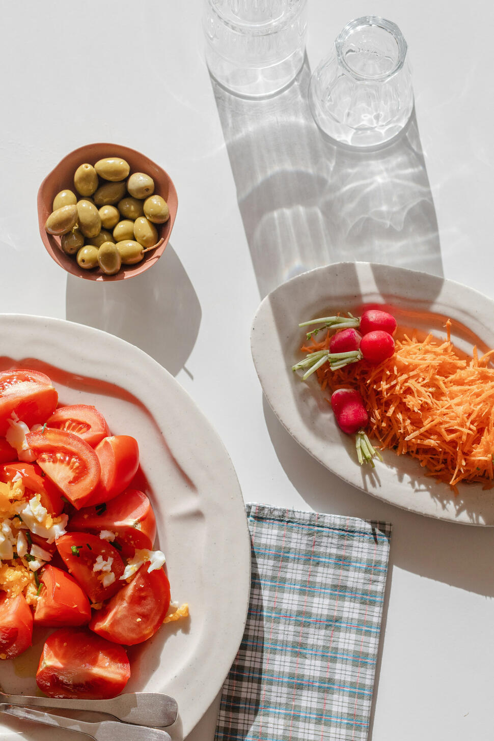 Ronde schaal L Refter Mat zand