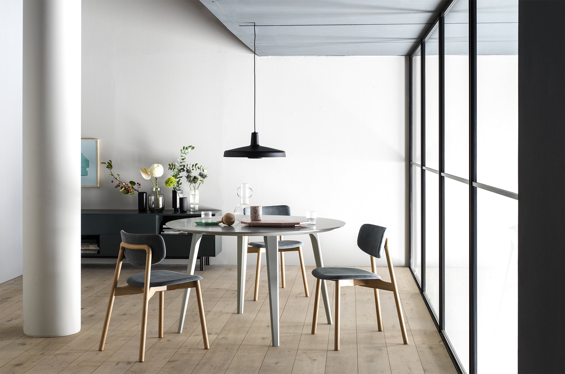 Arigato 45 zwarte vering