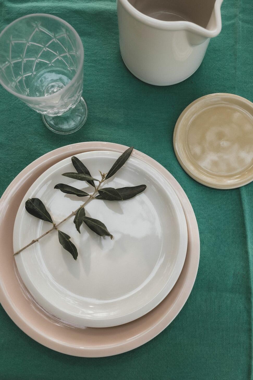 Assiette S Cantine Craie