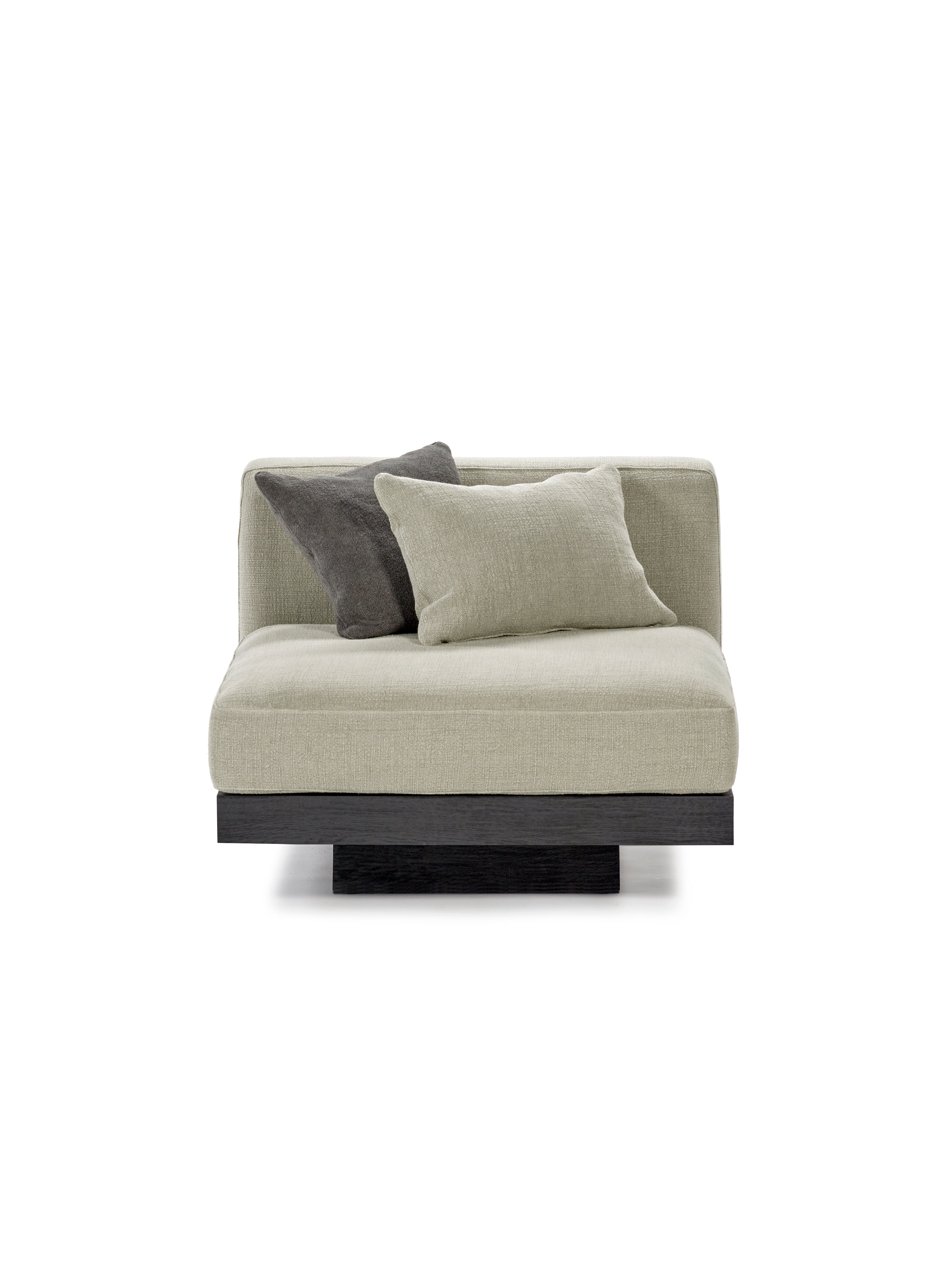 Rudolph Beige 1-seater sofa