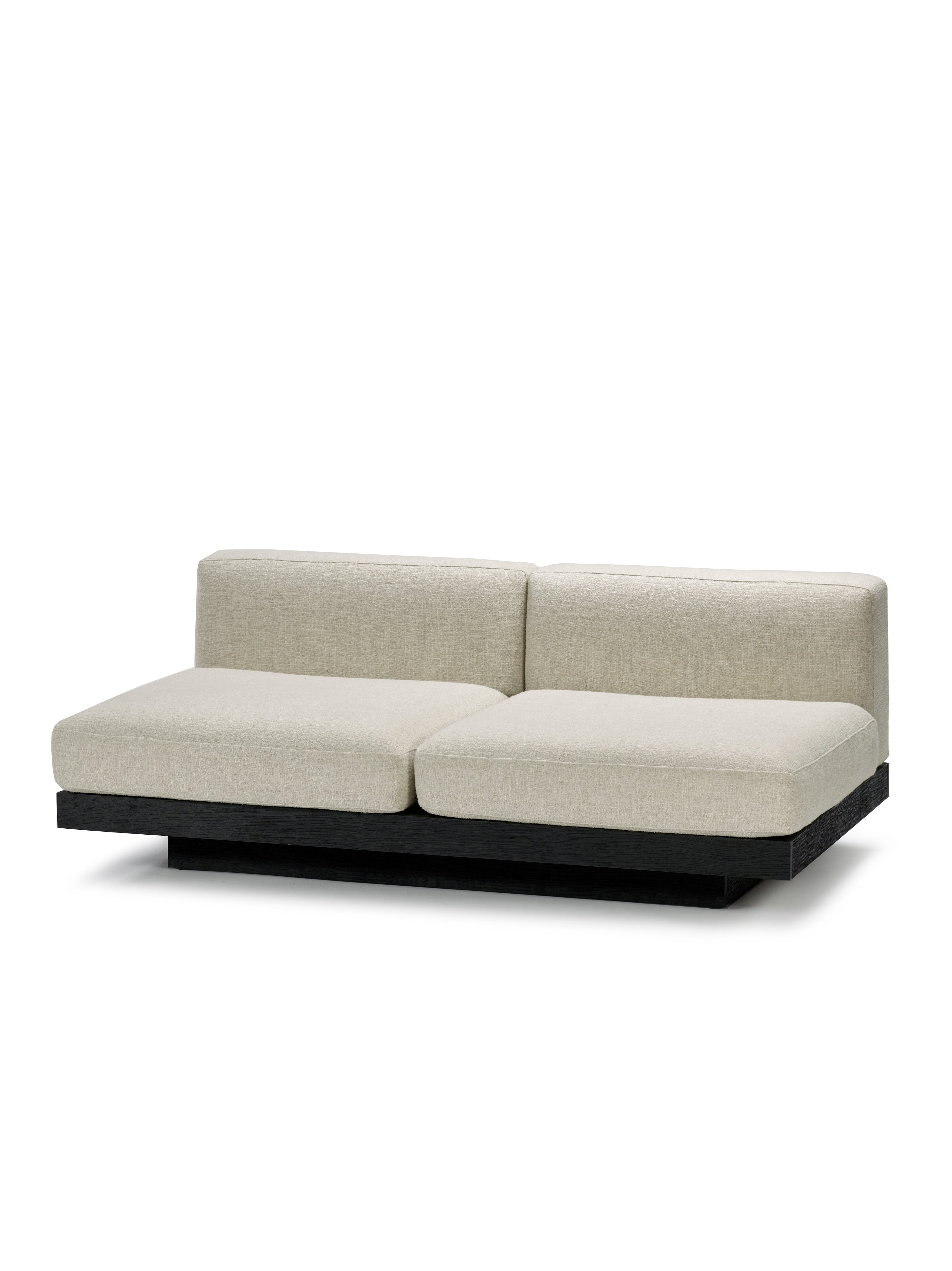 Rudolph Bone 2-seater sofa