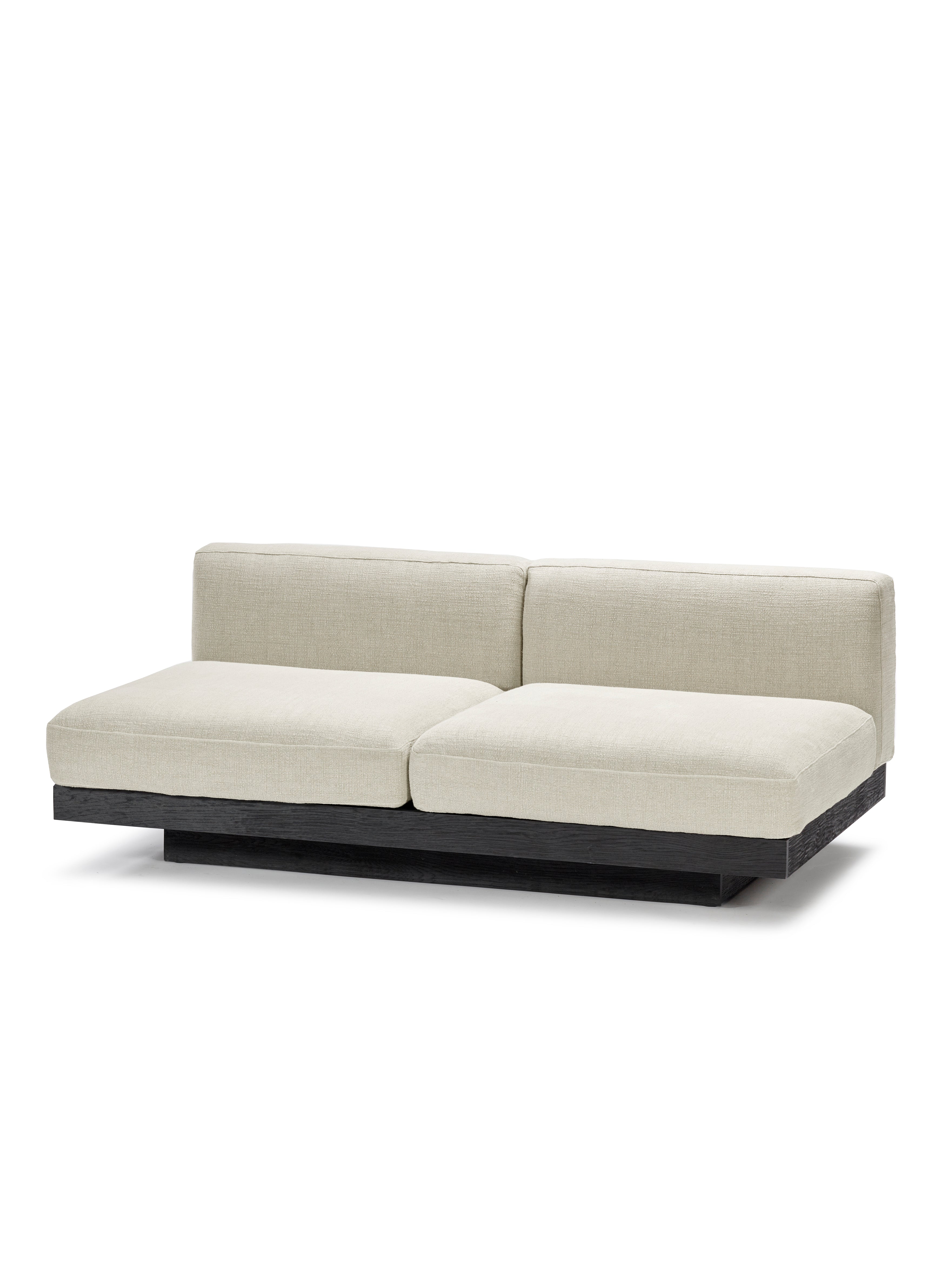 Rudolph Beige 2-seater sofa