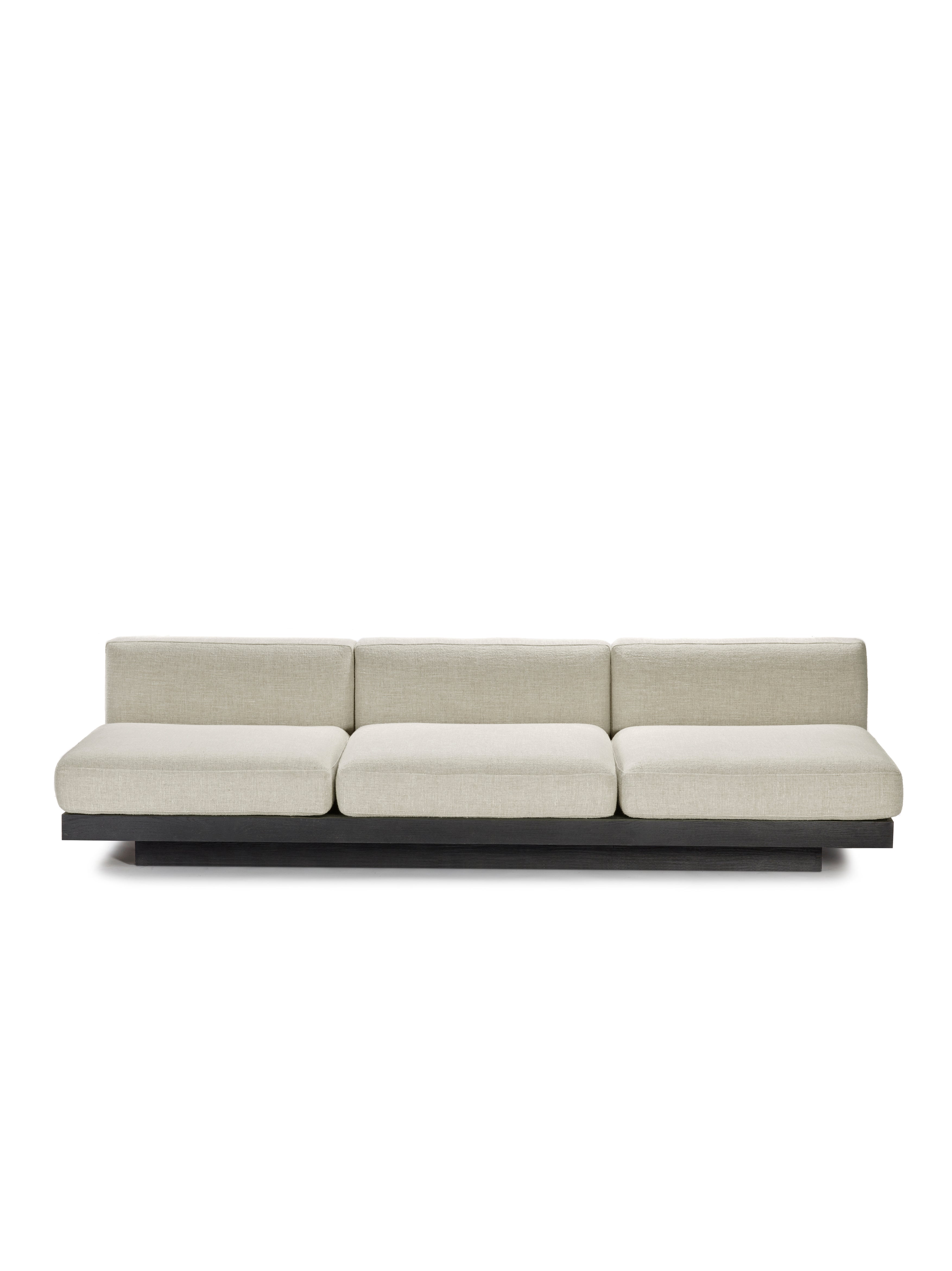 Rudolph Bone 3-seater sofa