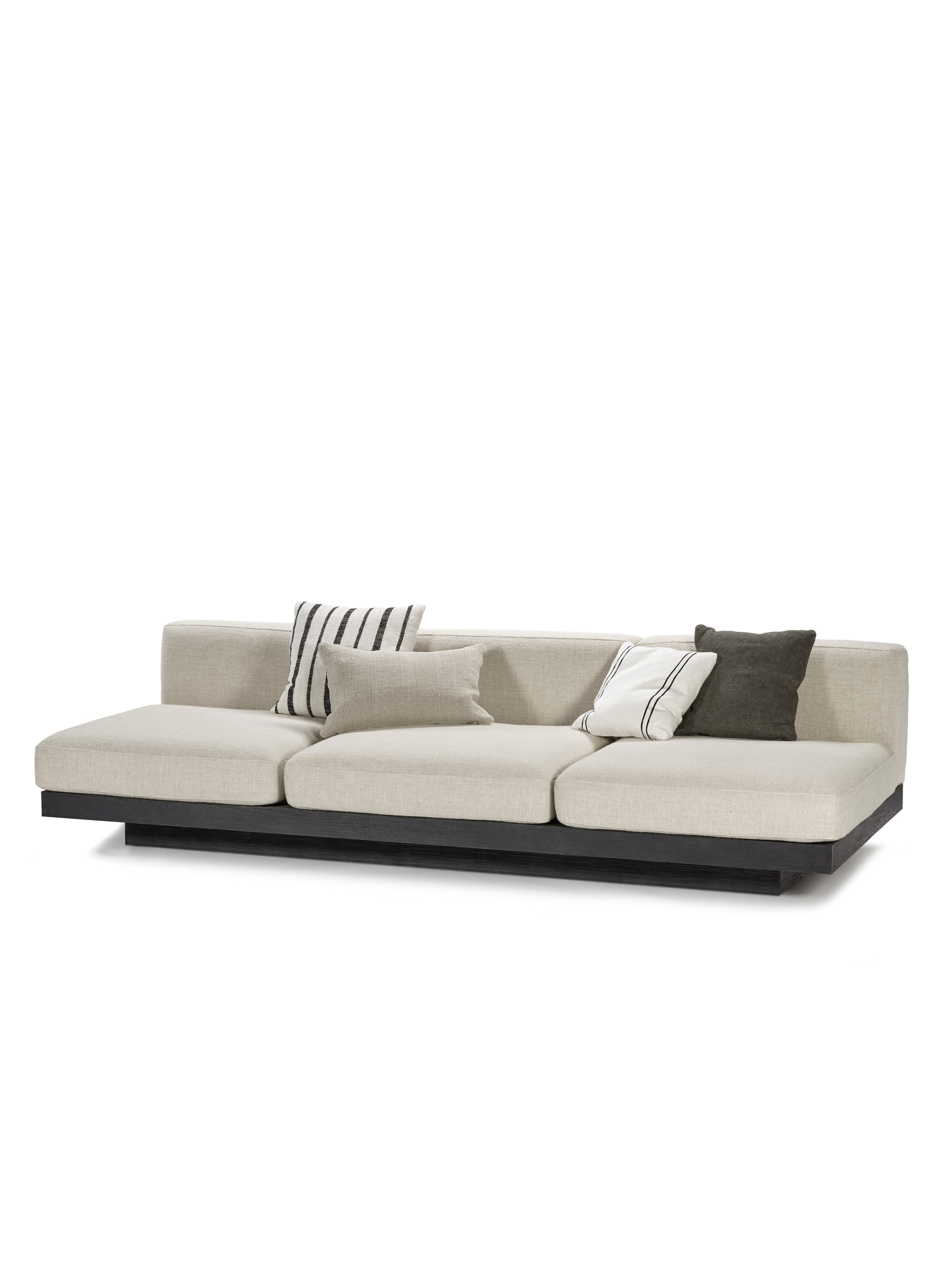 Rudolph Bone 3-seater sofa