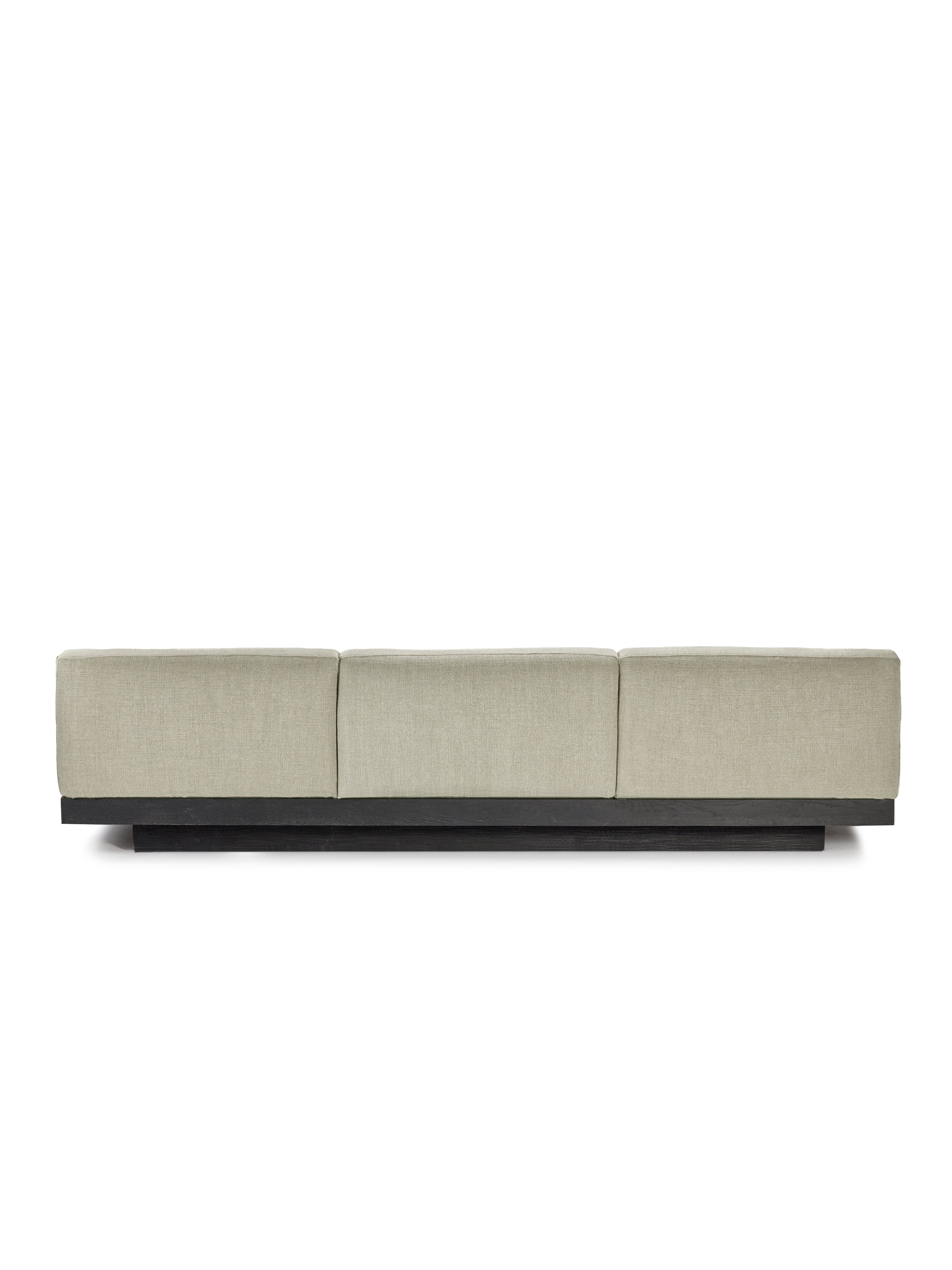 Rudolph Sand 3-seater sofa