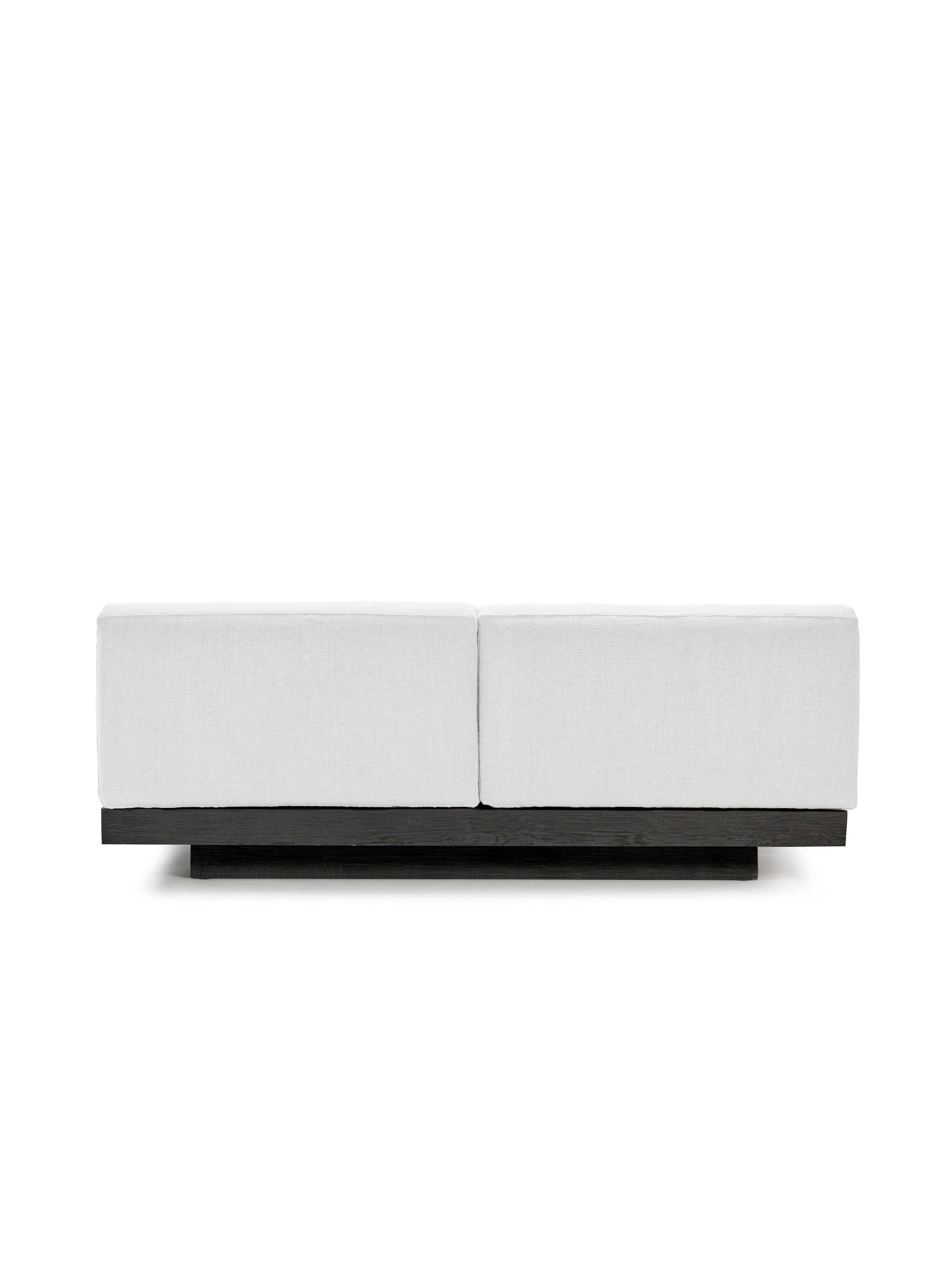 Rudolph White 2-seater sofa