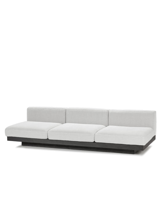 Rudolph White 3-seater sofa