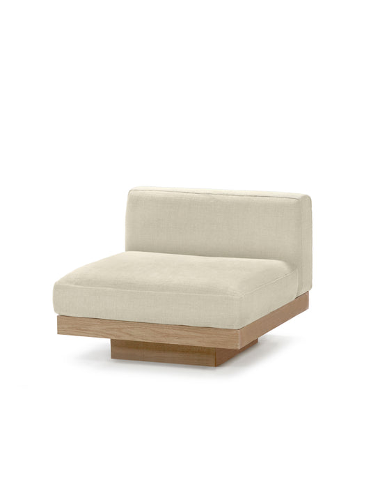 Rudolph Chalk 1-Seater Outdoor Sofa
