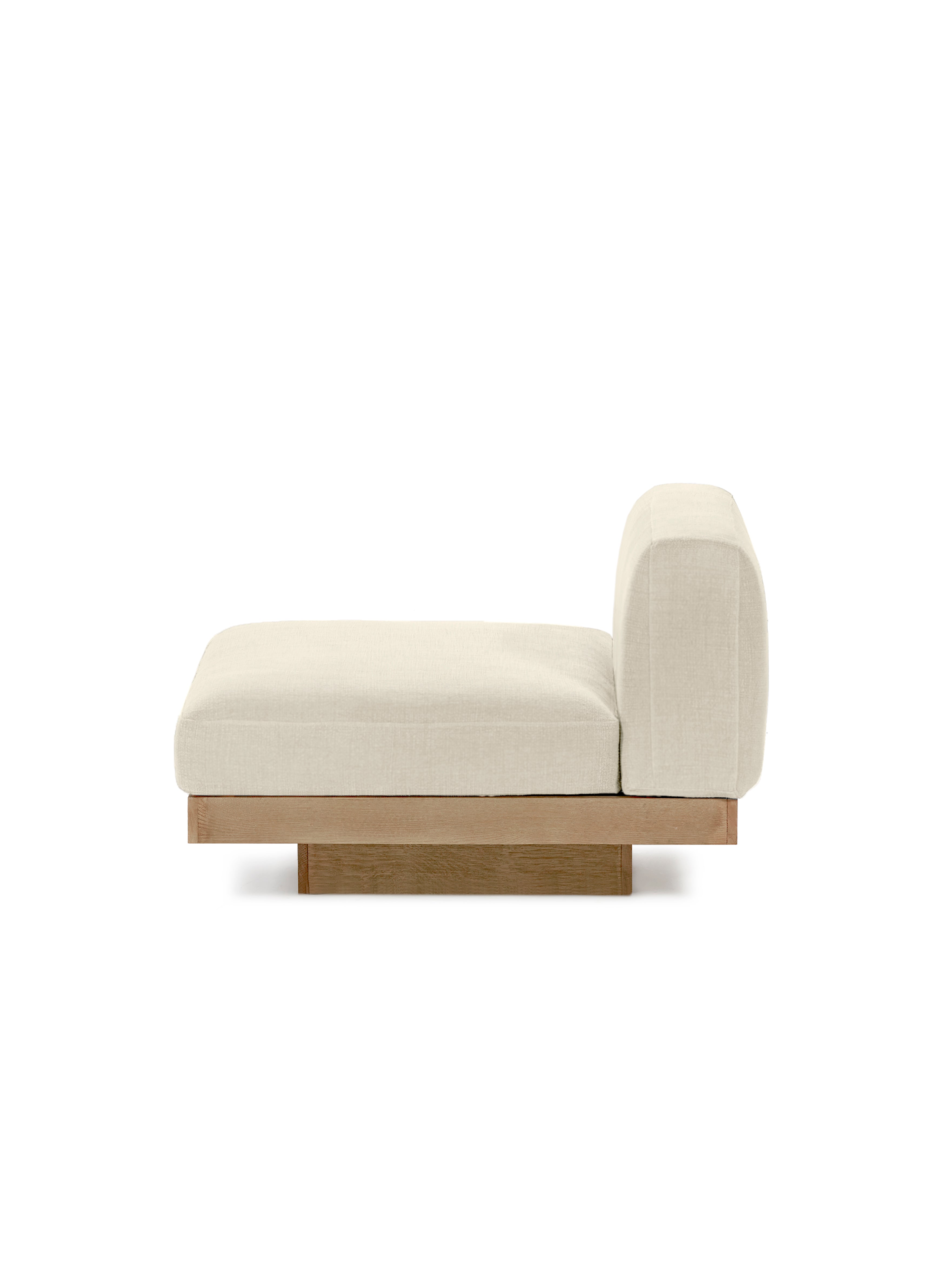 Rudolph Chalk 1-Seater Outdoor Sofa
