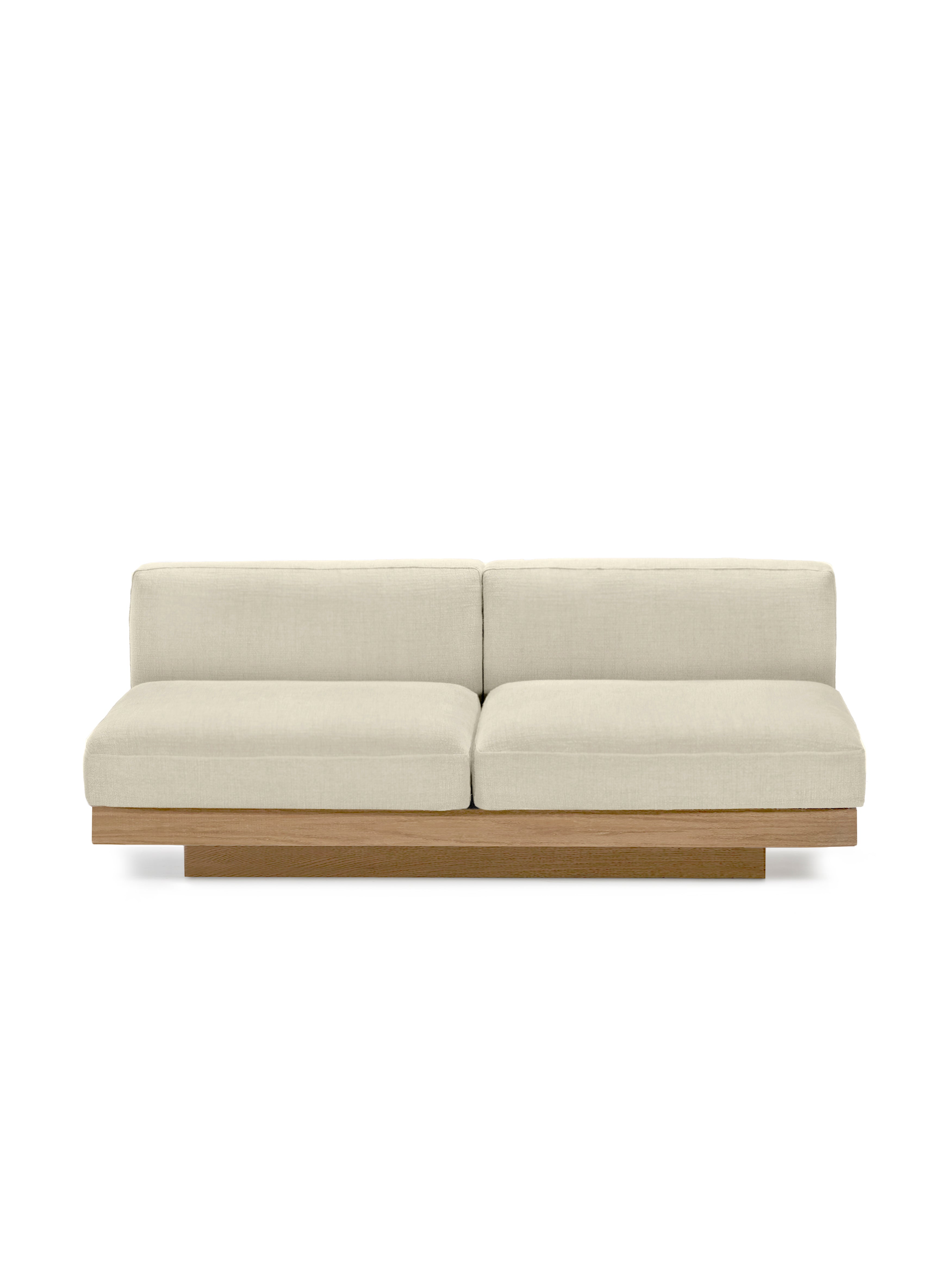 Rudolph Chalk 2-Seater Outdoor Sofa