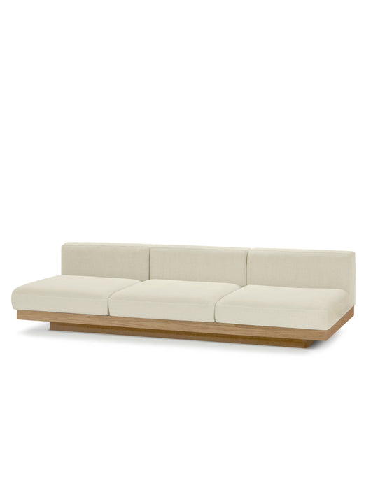 Rudolph Chalk 3-Seater Outdoor Sofa