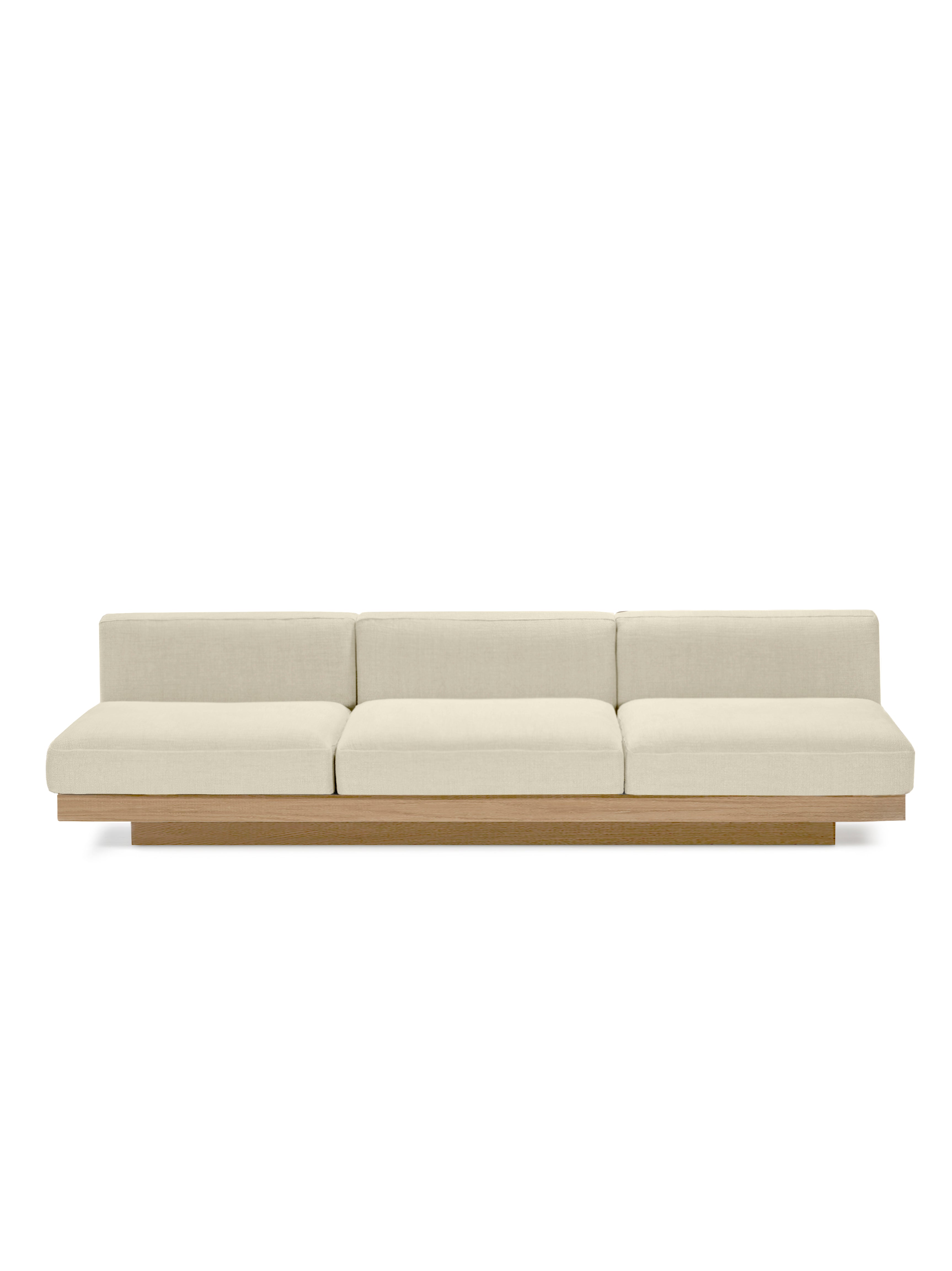 Rudolph Chalk 3-Seater Outdoor Sofa