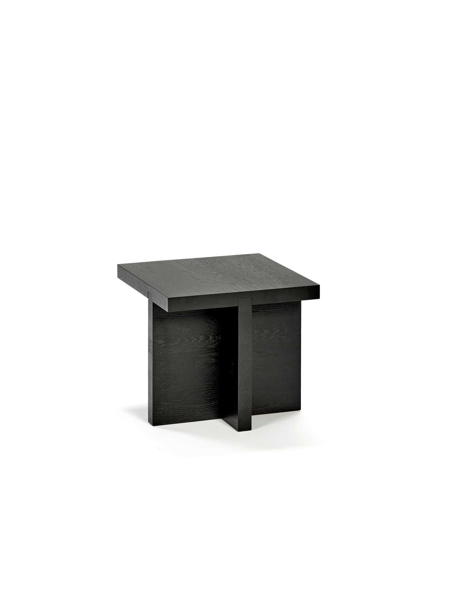 Table d'appoint carrée Rudolph noir
