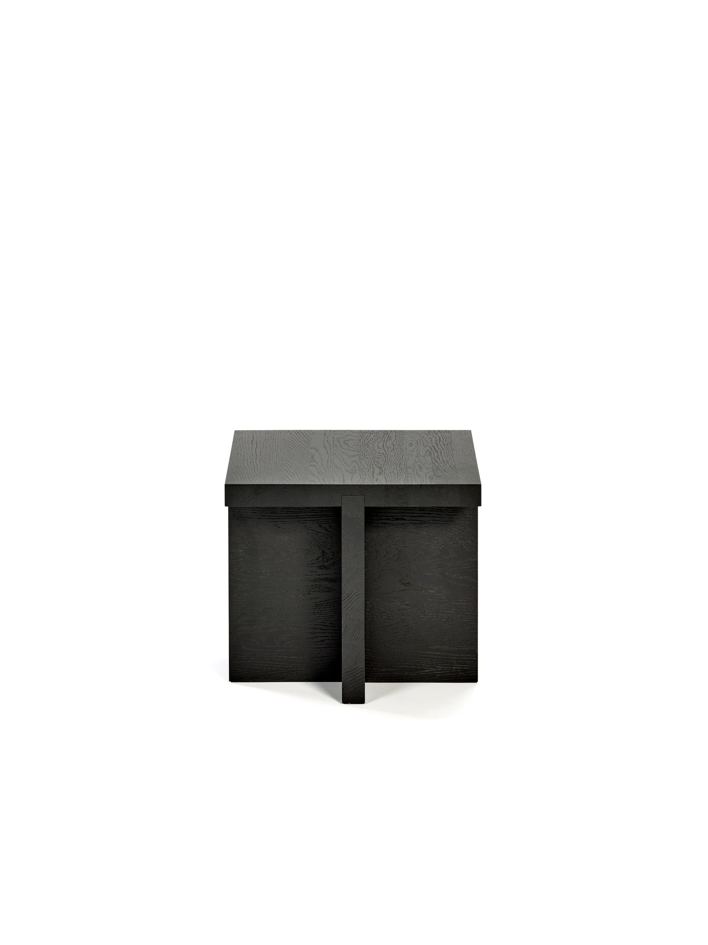 Table d'appoint carrée Rudolph noir