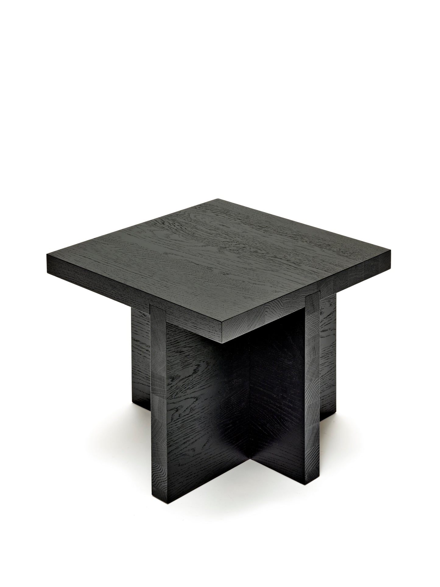 Table d'appoint carrée Rudolph noir