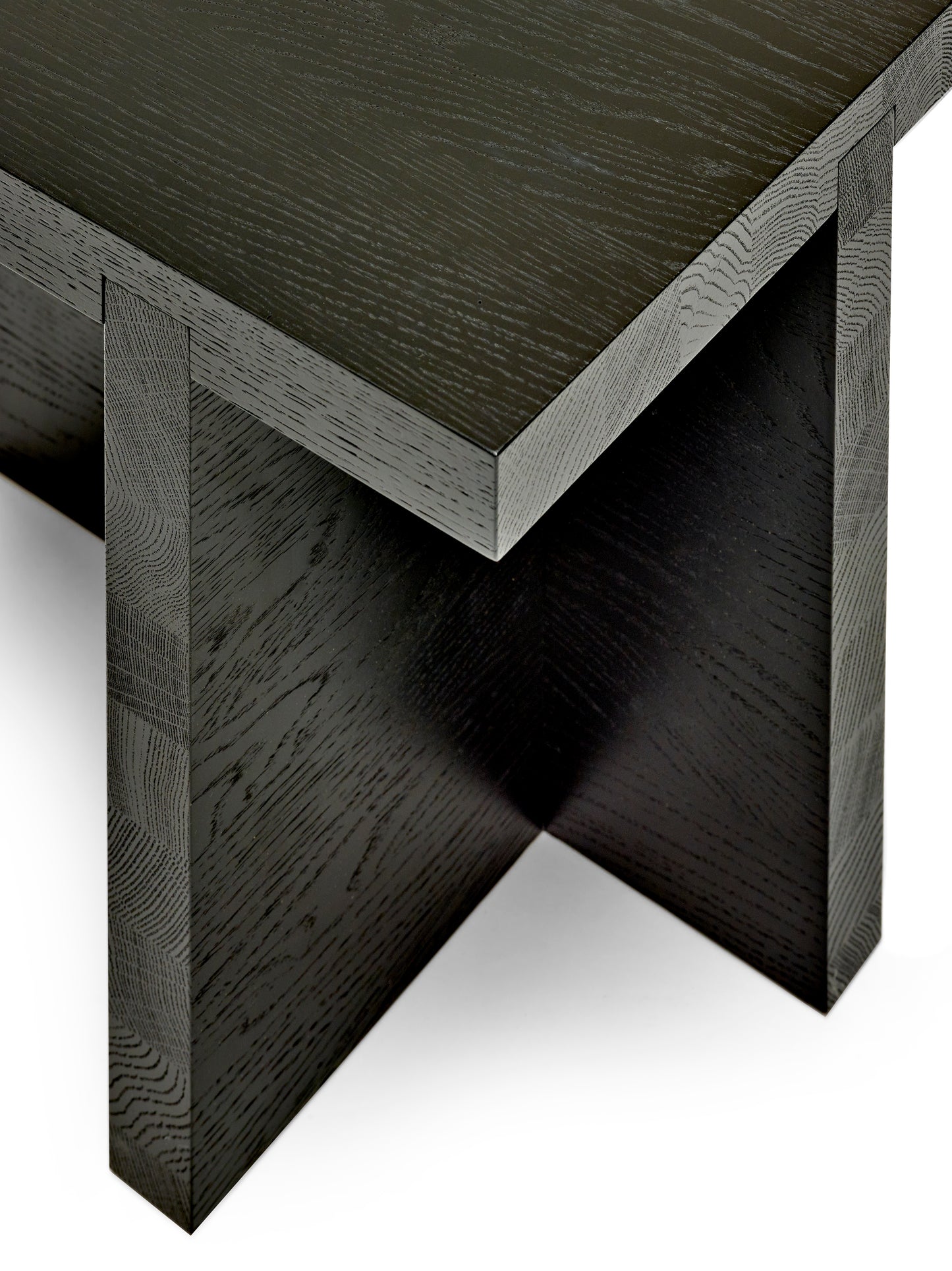 Table d'appoint carrée Rudolph noir