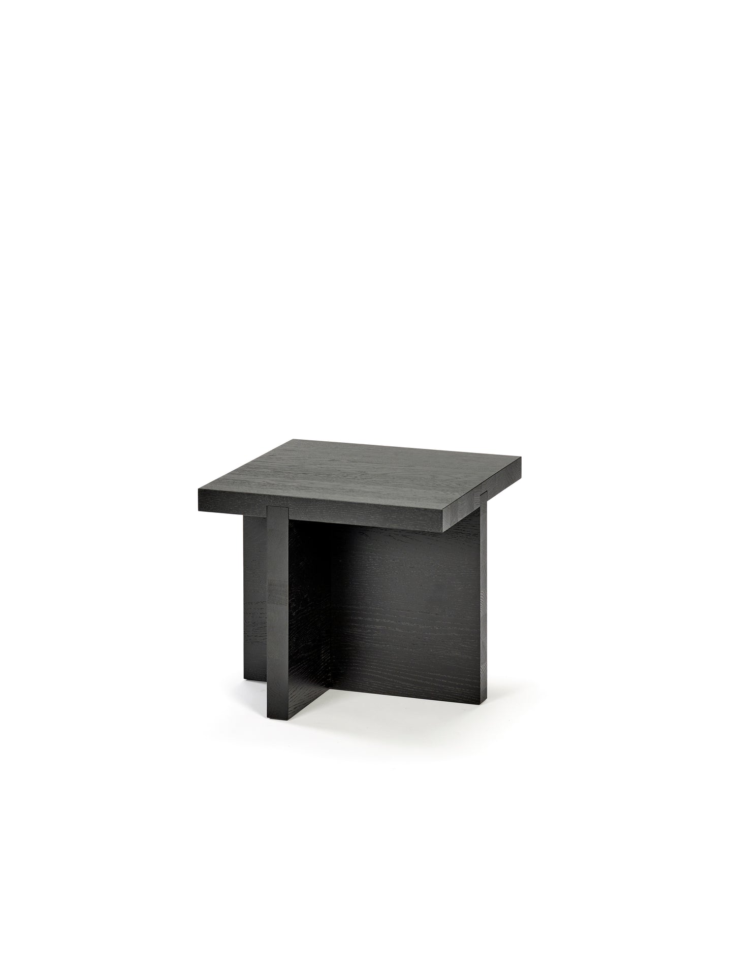 Table d'appoint carrée Rudolph noir