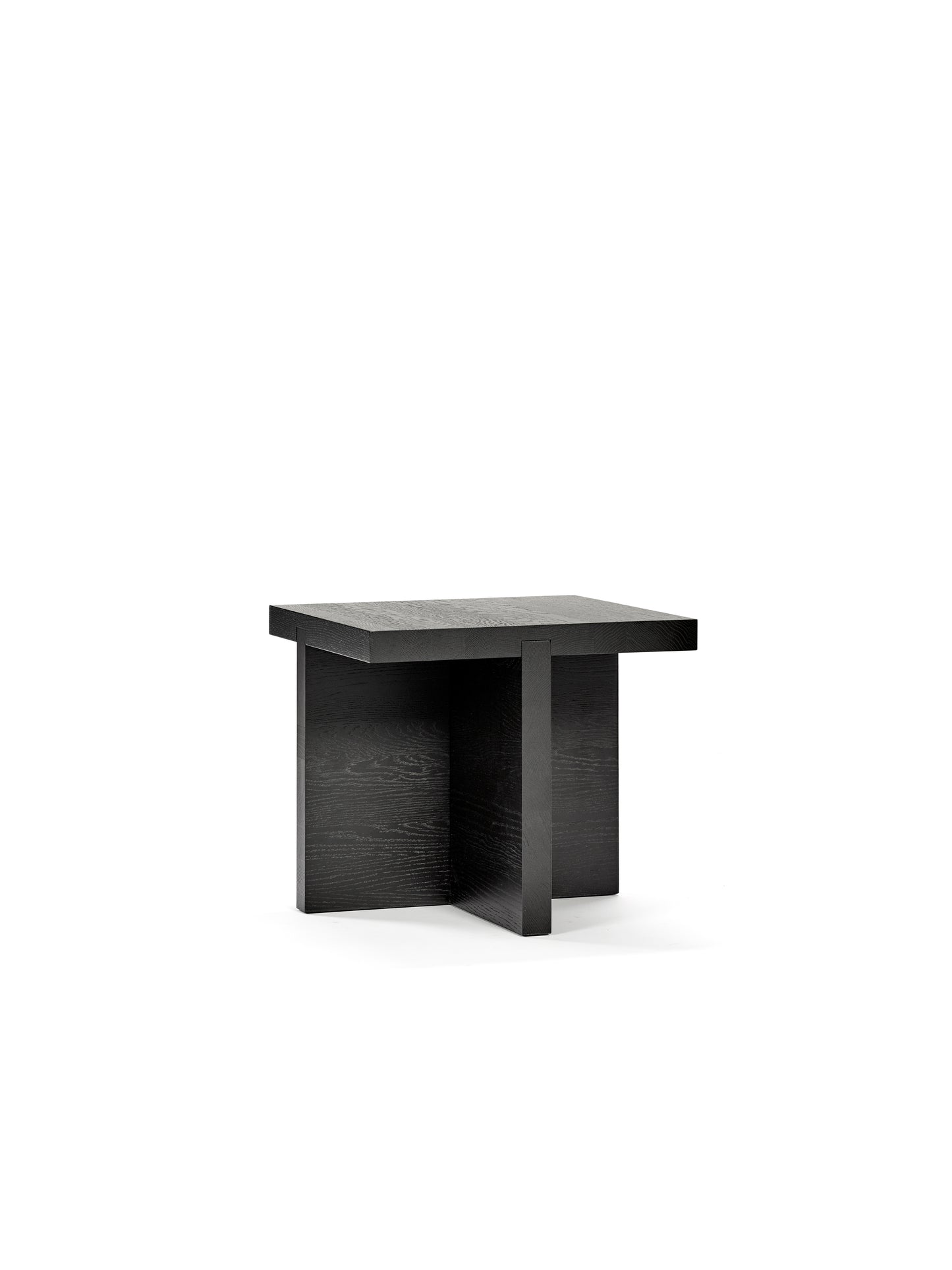 Table d'appoint carrée Rudolph noir