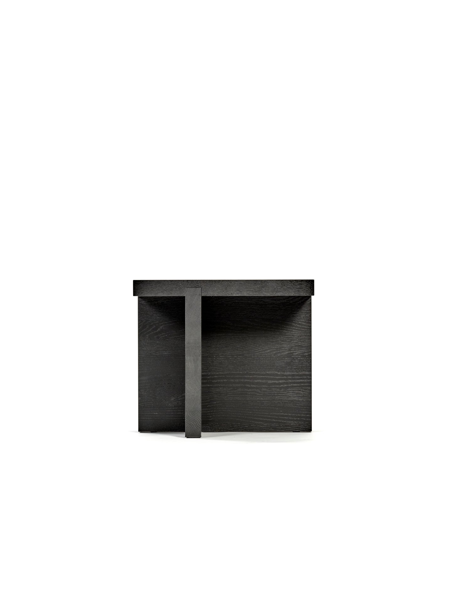 Table d'appoint carrée Rudolph noir