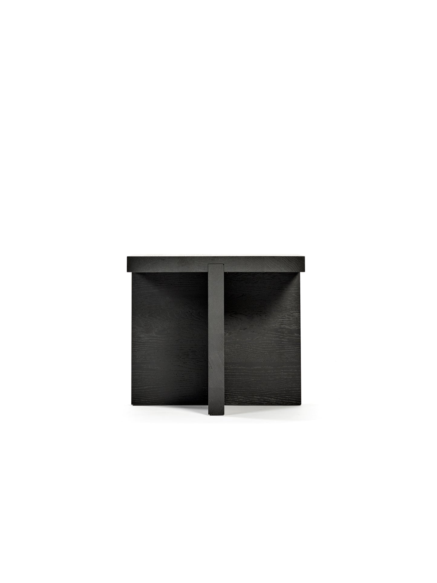 Table d'appoint carrée Rudolph noir