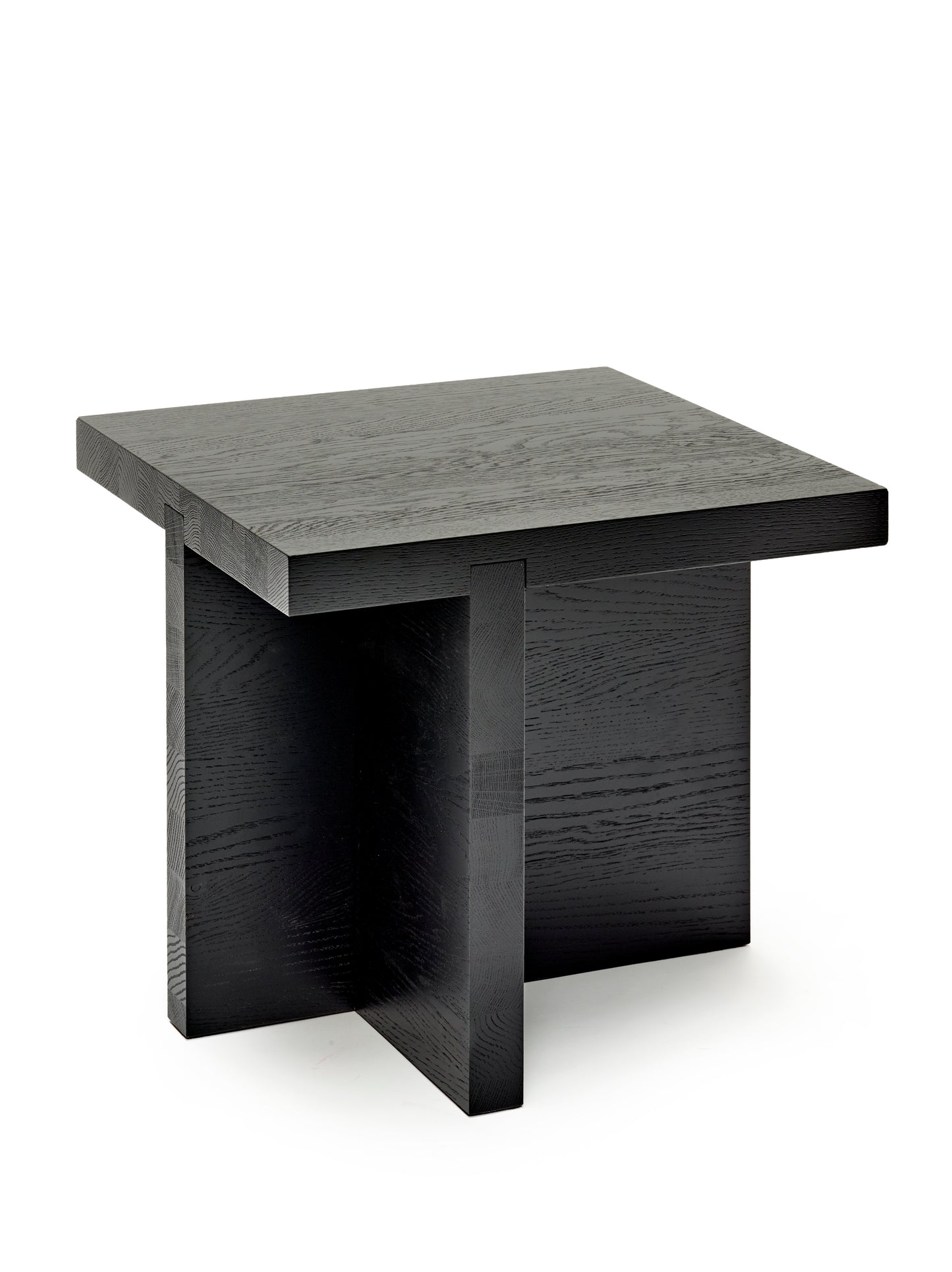 Table d'appoint carrée Rudolph noir