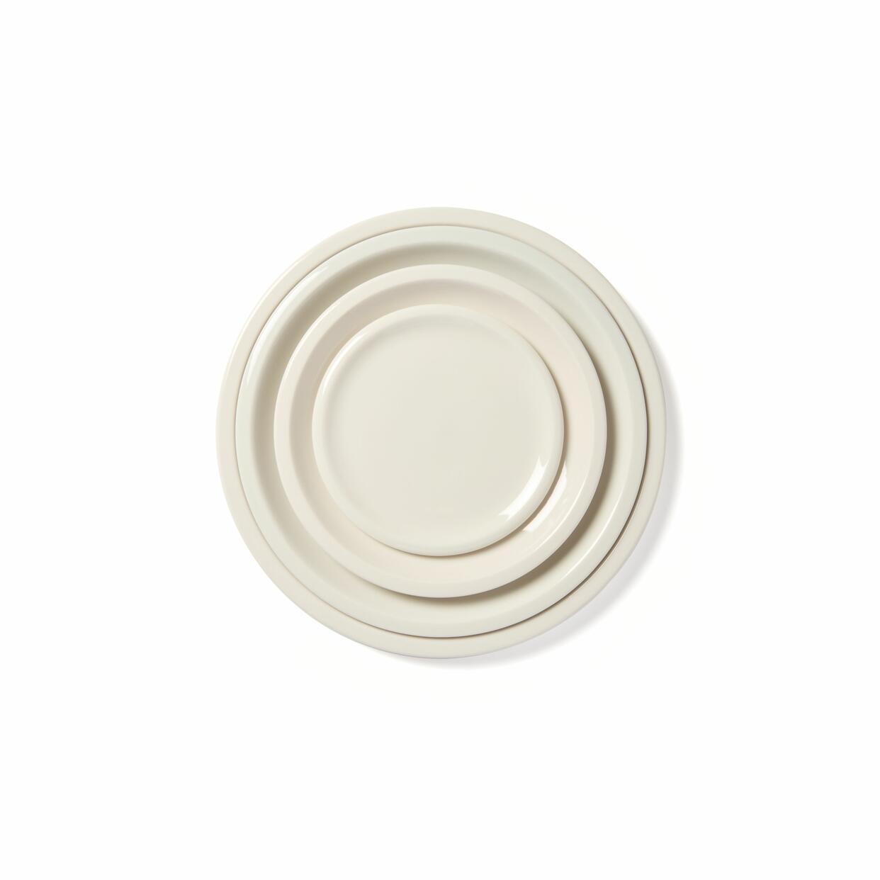 Assiette XL Cantine Craie