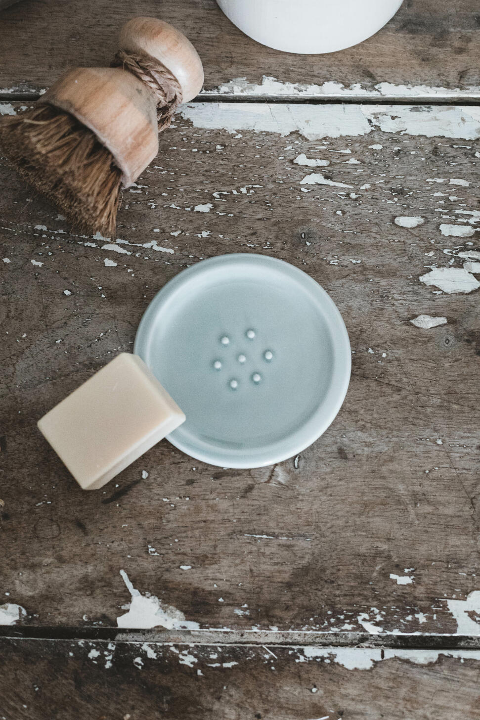 Canteen Soap Dish Oxide Grey