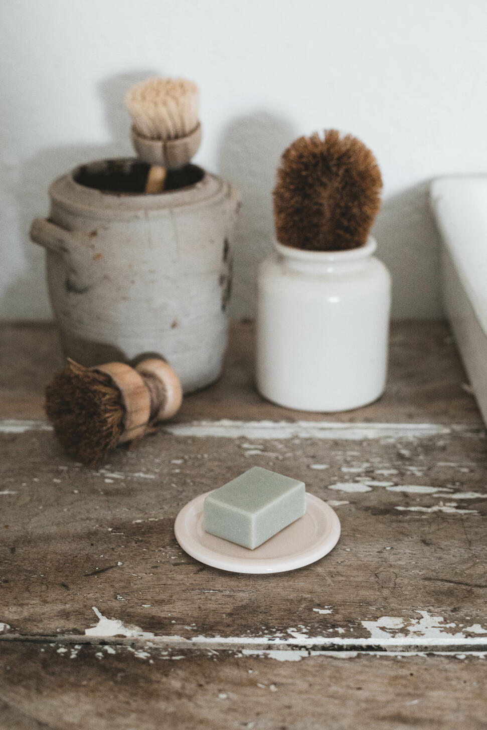 Cantine Rose Buvard soap dish