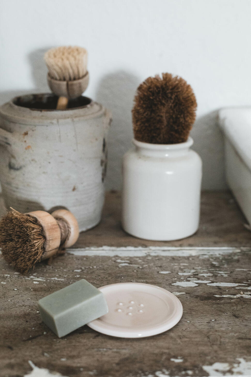 Cantine Rose Buvard soap dish