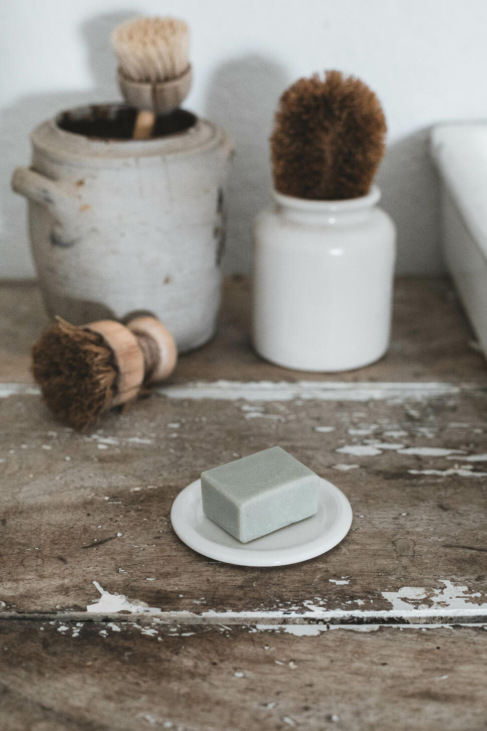Chalk Canteen Soap Dish