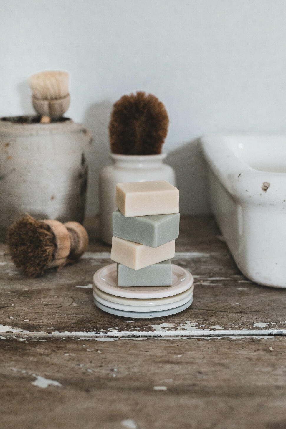Cantine Rose Buvard soap dish