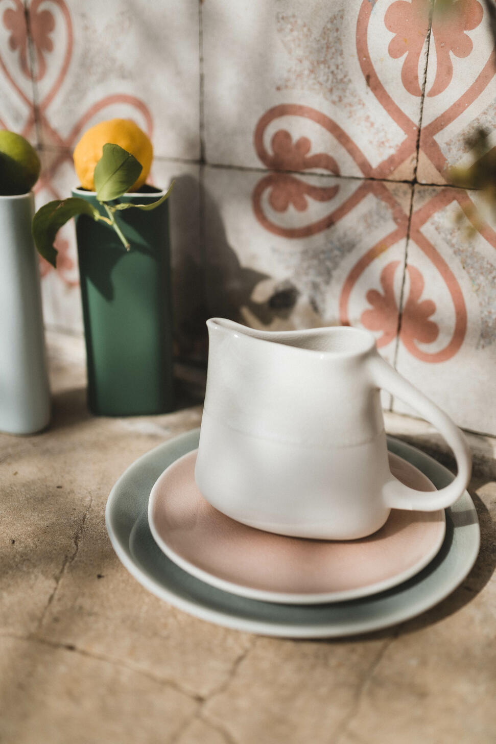 Assiette L Maguelone Cachemire