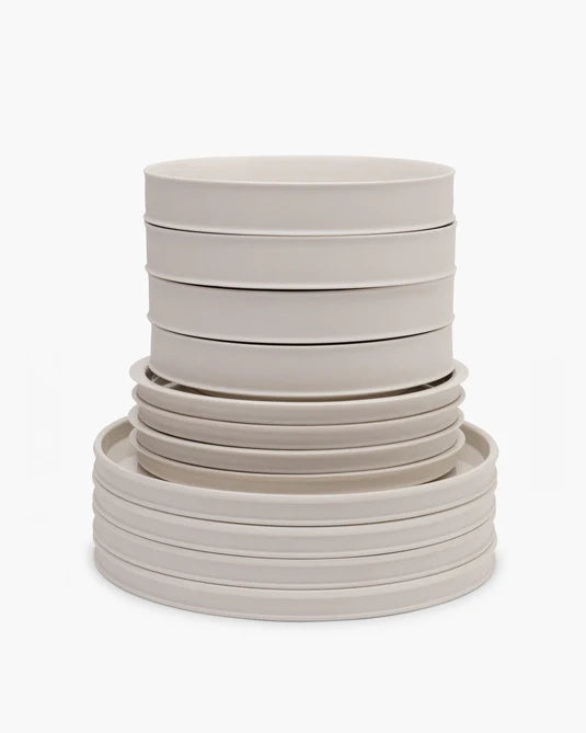 Alabaster Dune 12-Piece Dinner Set