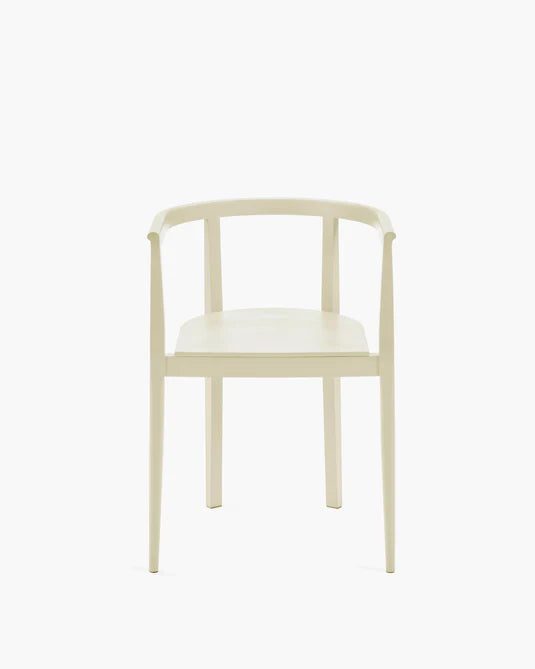 Elé cream beech chair