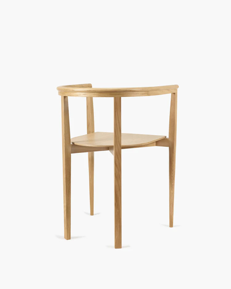 Chaise chêne naturel Elé