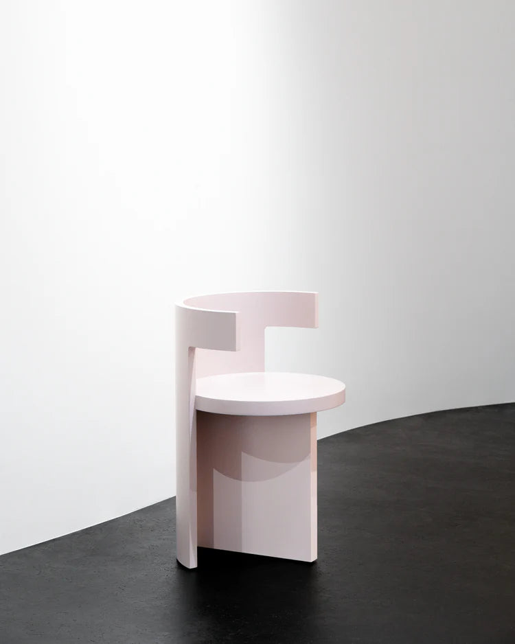 Boho Lilac Beech Chair