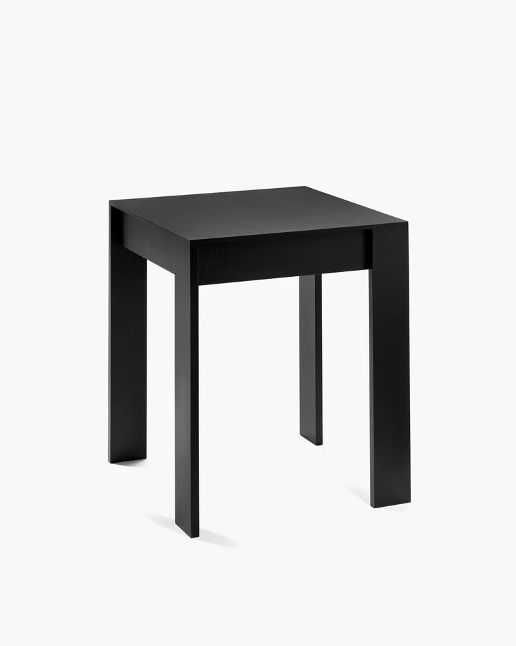 Table d'appoint hêtre noir malé