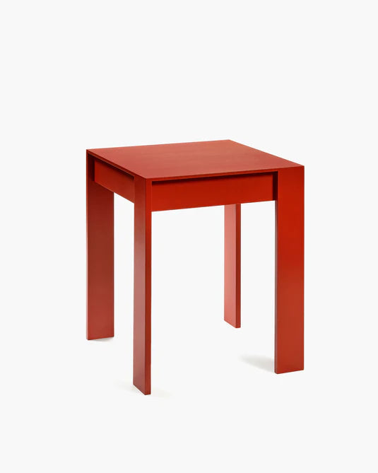 Red beech side table