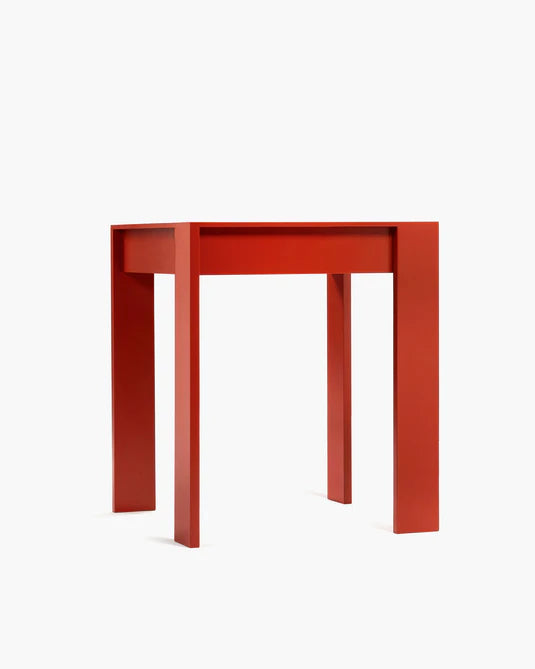 Red beech side table