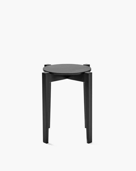 Tabouret hêtre noir Eloïs