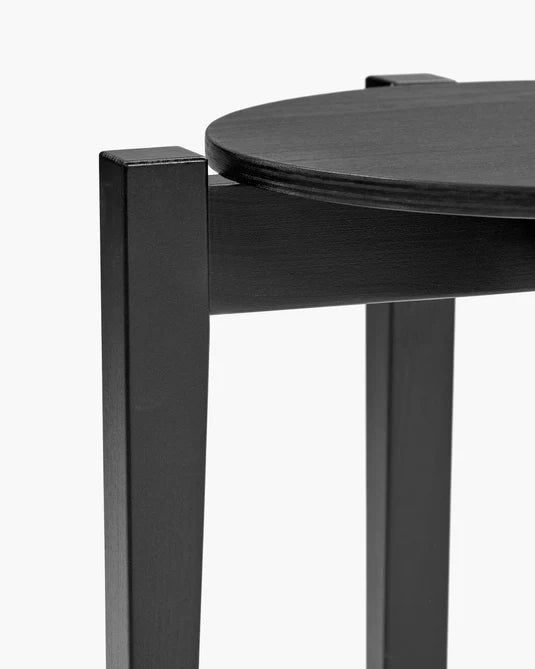 Eloïs black beech stool