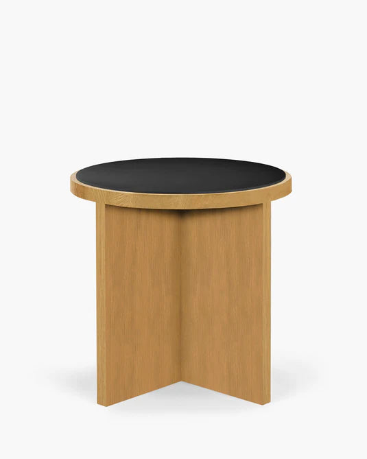 Table S natural oak/black oak Cici