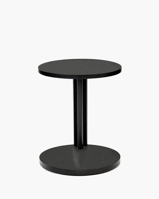 Table d'appoint basse hêtre noir Aura