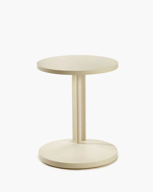 Aura Cream Beech Coffee Side Table