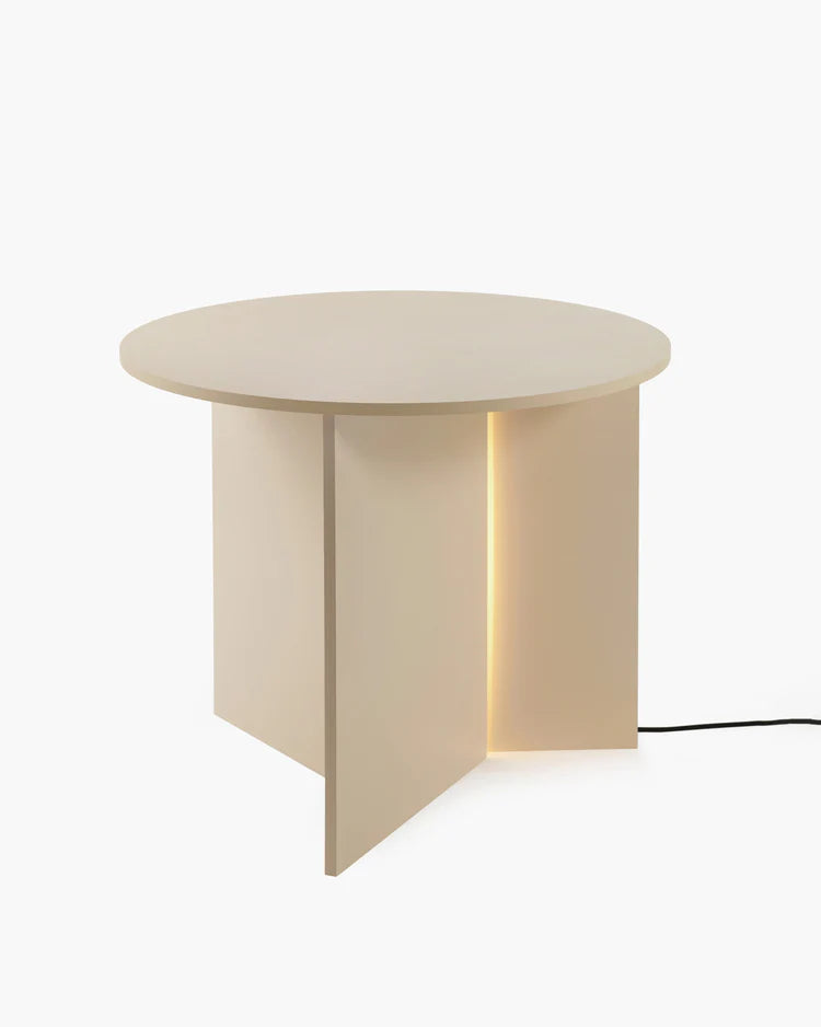 Stella Cream LED Side Table