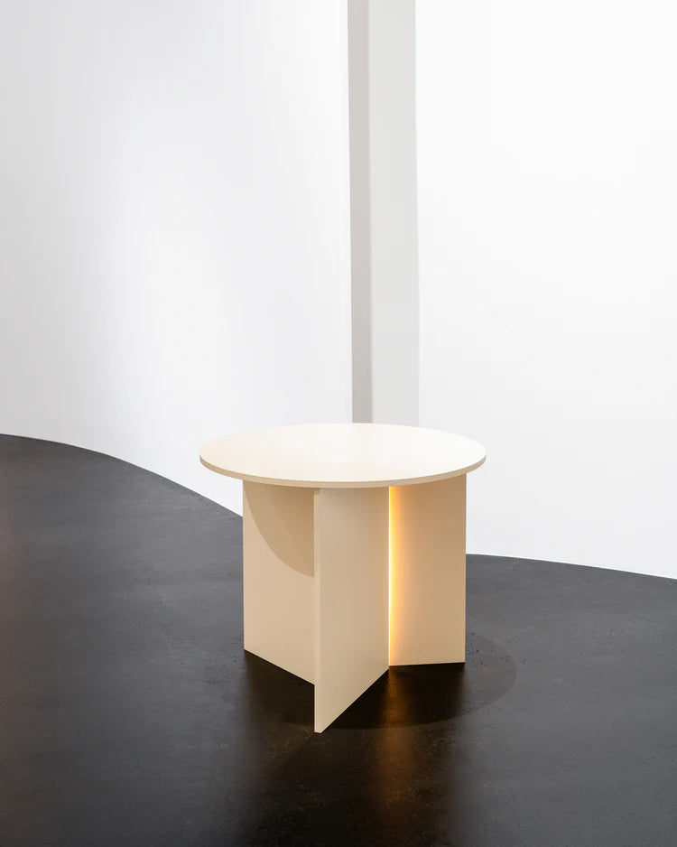 Stella Cream LED Side Table